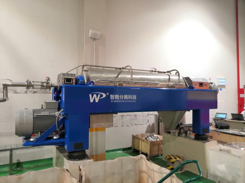 智楷離心機(jī)應(yīng)用于茶渣飲料分離項(xiàng)目